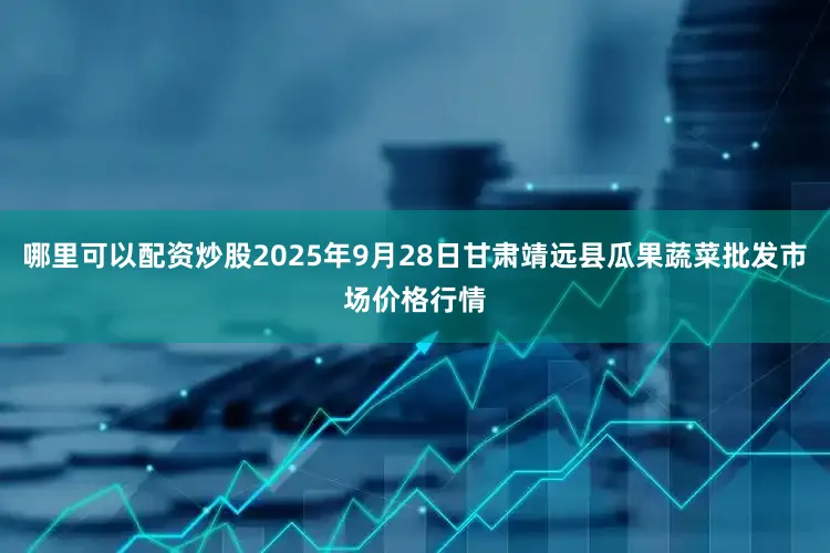 哪里可以配资炒股2025年9月28日甘肃靖远县瓜果蔬菜批发市场价格行情